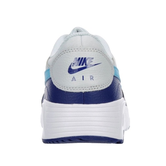 Nike Air Max SC Light Gray/Navy/Aqua Men’s Athletic Gym Training Shoes - Picture 5 of 6